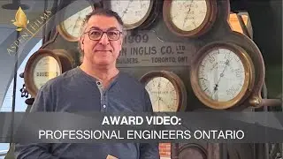 Professional Engineers Ontario | Interview-Style Award Winner Video | Pat Pasquale Scanga