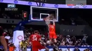 PBA14 All-Star Slam Dunk Contest - Cliff Hodge