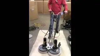 Rotovac Wide Track Bonnet Cleaning Encapsulation Demo