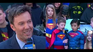 'Batman v Superman' | Kids Ask Ben Affleck Questions