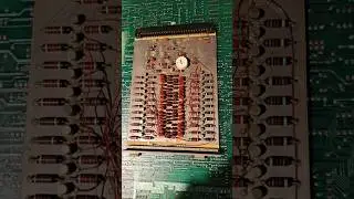 Univac made Large Plug-In Circuit Board #vintageelectronics #vintagecomputing #univac