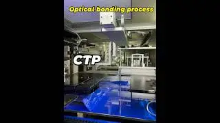 Optical bonding between touch screen and LCD