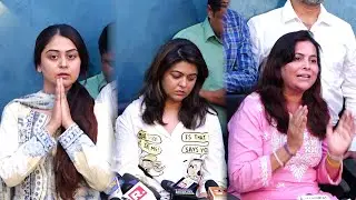 LIVE Sheezan Khan Sisters & Mother-Tunisha sharma की माँ के हर आरोप को बताया झूठा-Full UNCUT Video