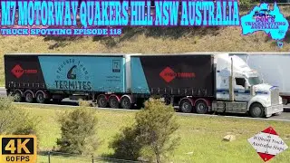 Don's Aussie Truck Spotting Episode 118 M7 Motorway Quakers Hill NSW Australia #truckspotting