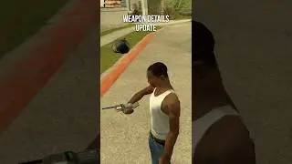 GTA San Andreas Weapon Details Update #gta #gtasanandreas #gtasamodspc #gtasa