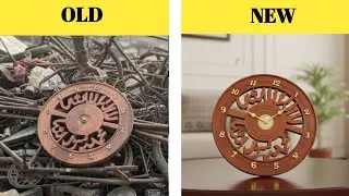 Making a new clock from an old one || clock recycle 2026 