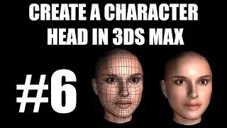 3ds Max Tutorial - Part 6 - Human Character Head Modelling of Natalie Portman