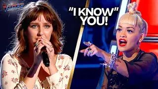 She Used To Be Famous... Watch The Coaches' Faces When They Turn!