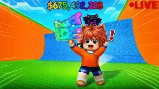 PRICIL LARI DARI TSUNAMI🏃di  Escape Tsunami For Brainrot  #multiplayer #liveroblox