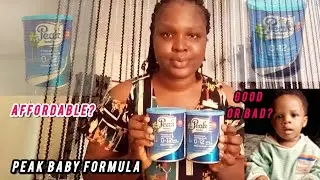 I Tried Peak Baby Formula/Milk For My Baby and Here's is What Happened| HONEST PRODUCT REVIEW