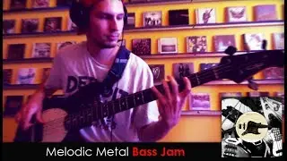 Melodic Metal Bass Jam daniB5000
