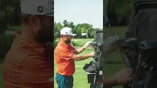 Golfing in paradise