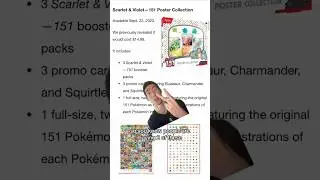 The 151 Pokemon Set in English and All Products! #Pokemon