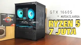 RAKIT PC 7 JUTAAN 2026 SI HITAM UPGRADABLE 🔥HARGA MASUK AKAL‼️