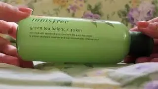 Innisfree Green tea Balancing Skin Swatch