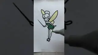 #tinkerbell #fairytail #coloring #viral #satisfying #fyp #magic