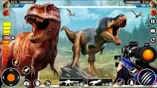 Wild Dinosaur Hunting Gun Games #8 Gameplay 2023