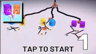 Neon On - #1 | Solve the neon puzzle maze | Game Play