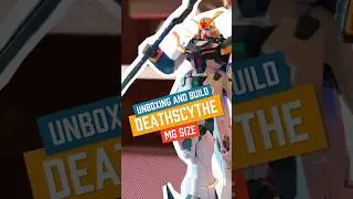 Unboxing and build Deathscythe gundam MG size