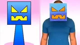 OC Geometry Dash Sprunki 4 Phase 4 Incredibox in Real life. ❤️ #sprunki #incrediboxsprunki