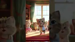 Cute Kittens Dancing in Adorable Outfits! #kittencuteness #catdance