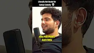 Samay Raina  ROASTS Prakhar Ke Pravachan 🤯😱 | Samay Raina Podcast #samayraina #podcast #shorts
