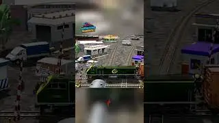 Epic Train Crossing Sequence! 🤯🚂 #shorts