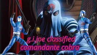 Comandante Cobra Gijoe classified retro review en español