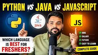 Python vs Java vs JavaScript | Which Programming Language is Best for Freshers in 2026? 🚀