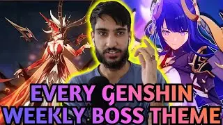 REACTING to & RANKING EVERY Genshin Impact WEEKLY BOSS THEME (Part 1)