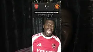 Arsenal vs Man Utd post match tears from a werey Arsenal fan 🤣🤣🤣....#Arsenal #manchesterunited