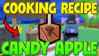 CANDY APPLE RECIPE in Grow A Garden &ndash; How to Craft Candy Apples FAST in the Kitchen Storm Event!