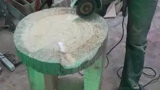 Всё гораздо проще чем кажется) DIY A table Chair made of logs. O