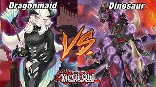 YU-GI-OH! *LIVE DUEL* DRAGONMAID V.S. DINOSAUR! FULL MATCH 2022!