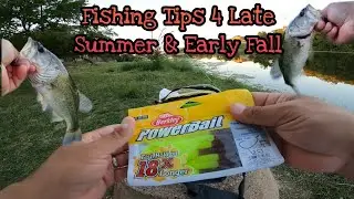 Late Summer & Early Fall fishing tips and tricks‼️#fishhardprayharder #fishing #bassfishing #texas