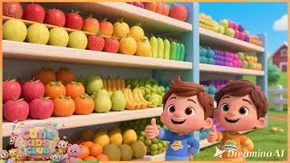 Kids Enjoy Build Fruit Shop Song For Kids | Cutie Kids Club