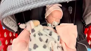 Reborn Baby Outing to Target Plus Haul!