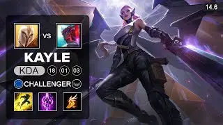 Kayle vs  Yone Mid - EUW Challenger - Patch 14.6 Season 14