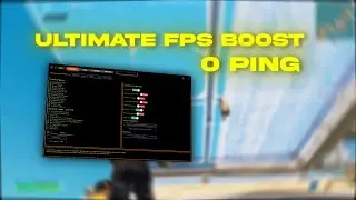 How To Optimize & Boost Your FPS In Fortnite On Any Pc/Laptop (Lower Input Delay)