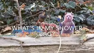 What&rsquo;s in my shower bag?