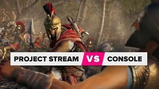 Project Stream compared to a console