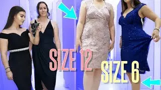 Size 6 & Size 12 Try On CHEAP Prom Dresses !!
