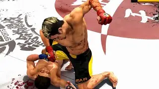 EA Sports MMA (4K 60FPS) Лучшая подборка брутальных нокаутов и приёмов №1