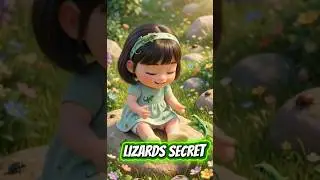 Did You Know? 🦎 Some Lizards Can Grow Their Tails Again! #cutebaby
