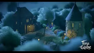 ASMR | Today's Glade: Dwarven Camp ⛺ | Tiny Glade | Ear to Ear Soft Whispers + Keyboard Sounds ⌨️