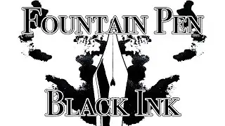 Vinta   Black Onyx Romblon Fountain Pen Ink Review #fountainpenink #fountainpens