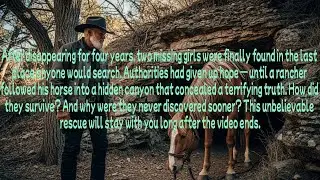 The Horse Refused to Leave &mdash; A Rancher Discovered Two Girls Missing for 4 Years