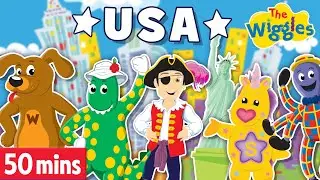 The Wiggles visit America! | G'Day USA | Kids Songs and Nursery Rhymes