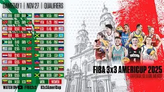 RE-LIVE | FIBA 3x3 AmeriCup 2025 | Day 1 - Session 2 | 3x3 Basketball