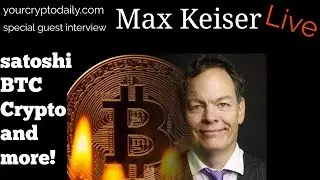 Live Crypto Talk with Max Keiser